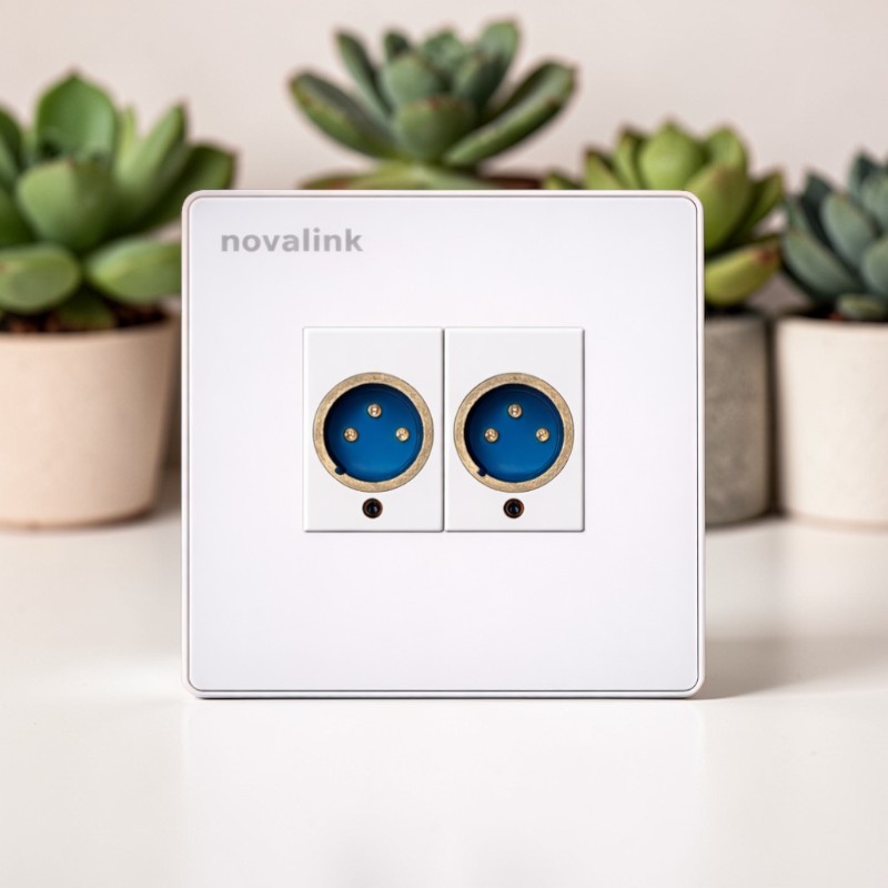 Bộ Ổ &Acirc;m Tường 02 Canon XLR F24 Ch&iacute;nh H&atilde;ng - Giải Ph&aacute;p &Acirc;m Thanh S&acirc;n Khấu